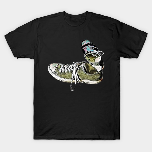 My Chuck Taylor All-Stars T-Shirt by Third Quarter Run